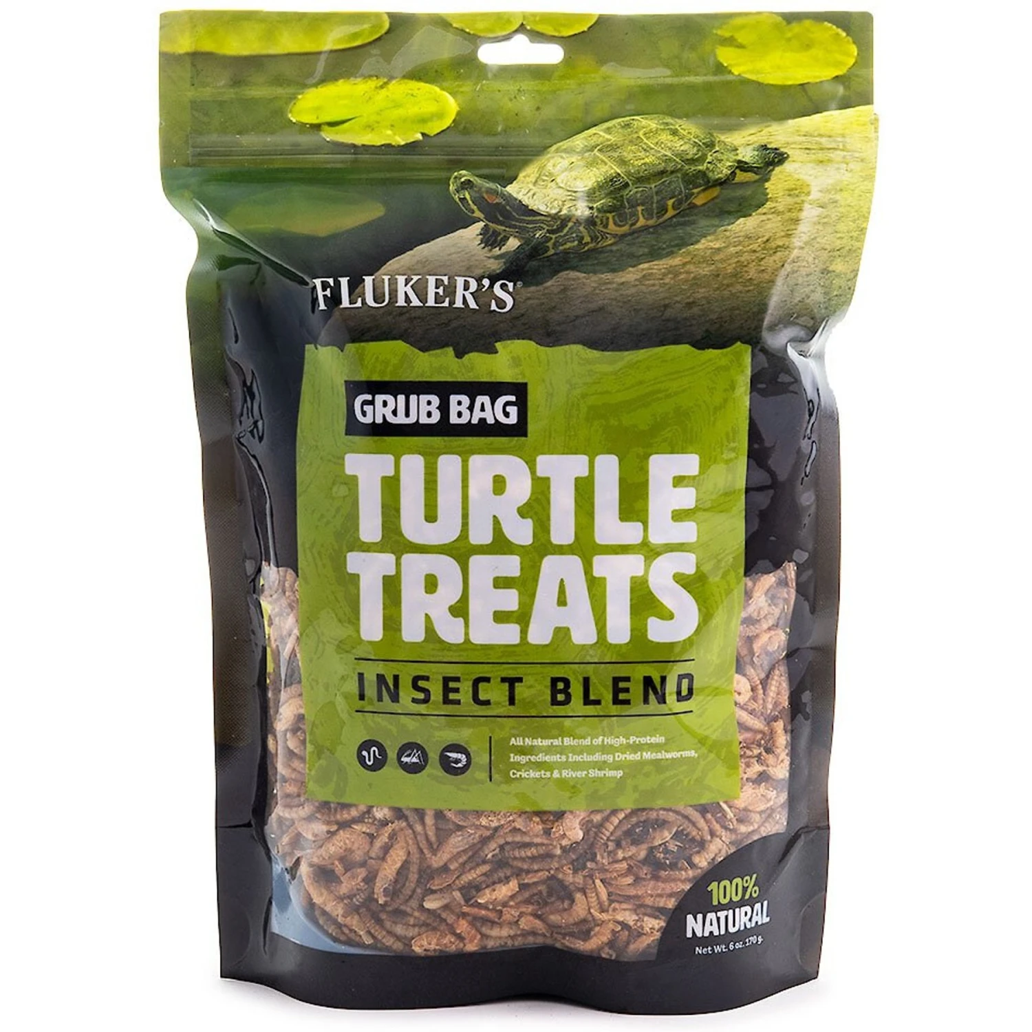 Fluker's Grub Bag Turtle Treats - Insect Blend 4 Fluker's Grub Bag Turtle Treats - Insect Blend - Image 2