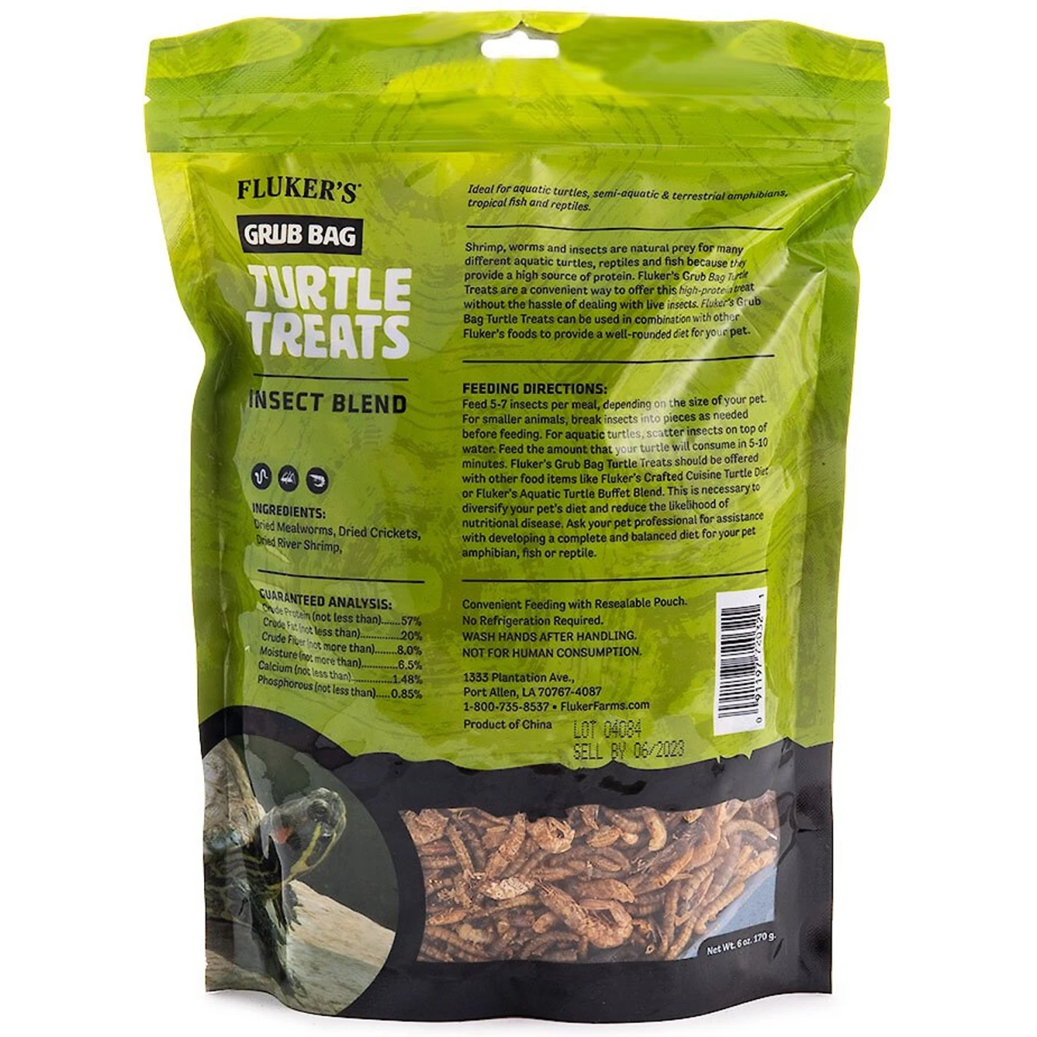 Fluker's Grub Bag Turtle Treats - Insect Blend 5 Fluker's Grub Bag Turtle Treats - Insect Blend - Image 3
