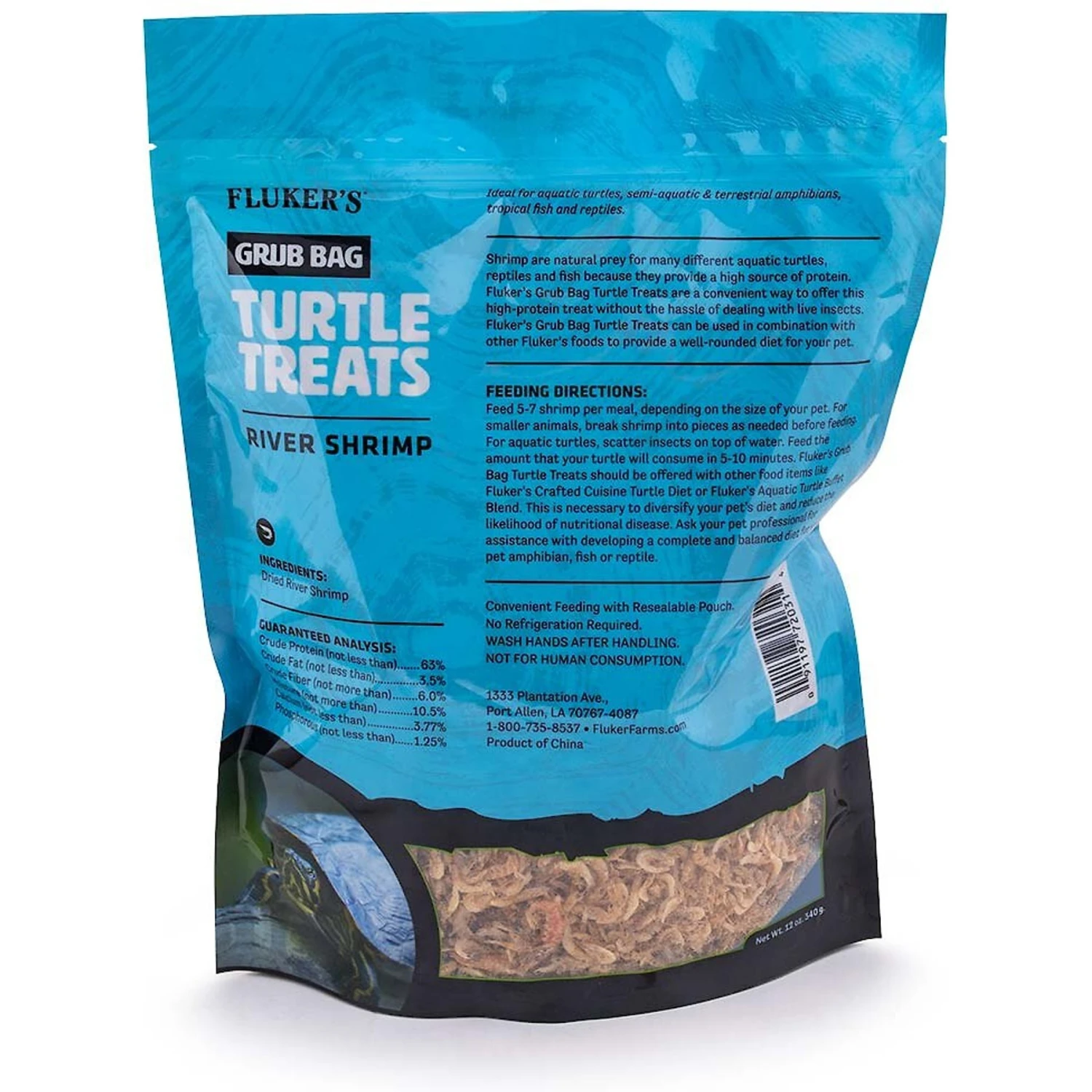 Fluker's Grub Bag Turtle Treats - River Shrimp 5 Fluker's Grub Bag Turtle Treats - River Shrimp - Image 3