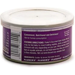 Fluker's Gourmet Canned Soldierworms Reptile Food, 1.2-oz Bag -Pet Supplies Store 323018 PT3. AC SS1800 V1635449180