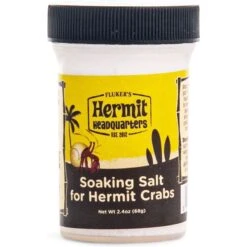 Fluker's Soaking Salt Hermit Crab Conditioner, 2.4-oz Bottle