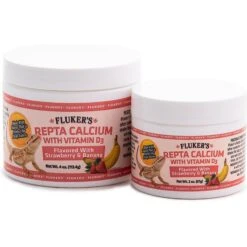 Fluker's Strawberry Banana Flavored Reptile Calcium Supplement -Pet Supplies Store 323036 PT4. AC SS1800 V1635474682