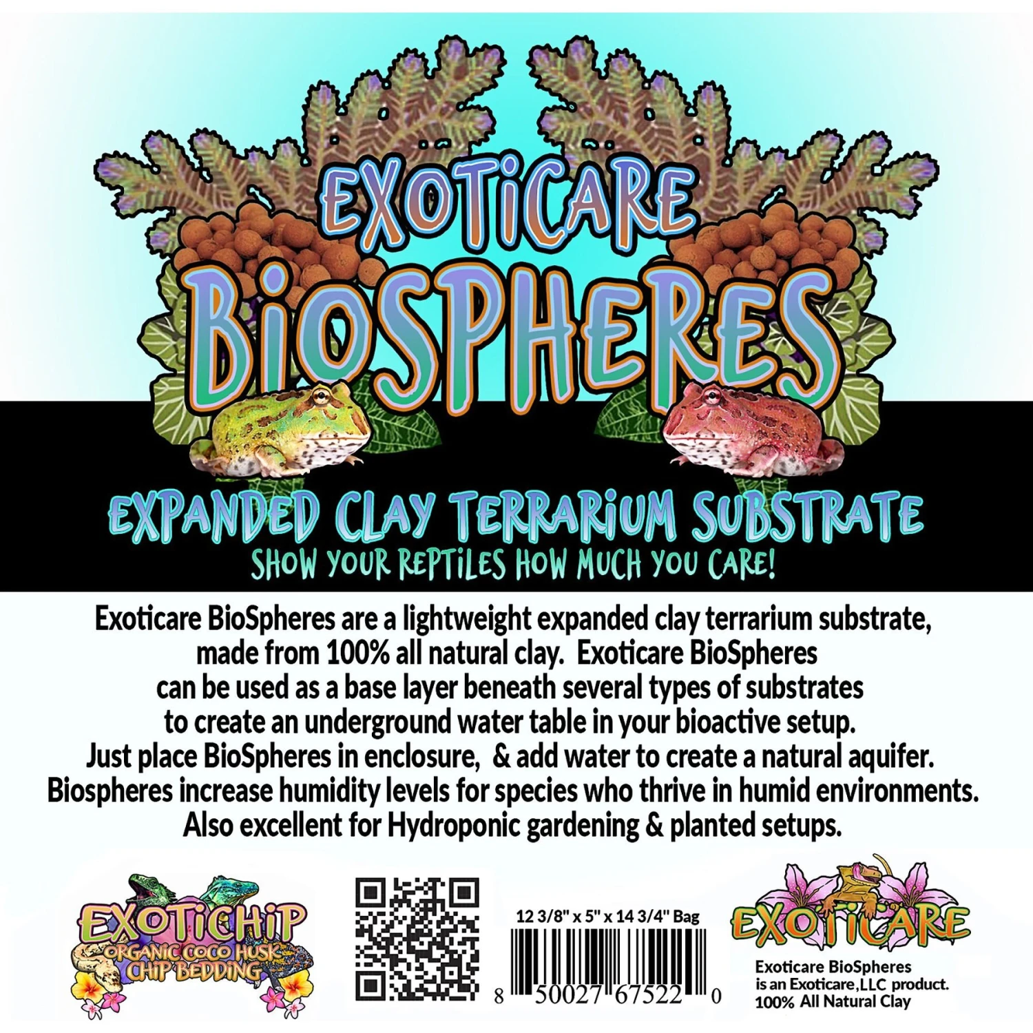 Exoticare BioSpheres Reptile Substrate 6-lb Bag 5 Exoticare BioSpheres Reptile Substrate 6-lb Bag - Image 3