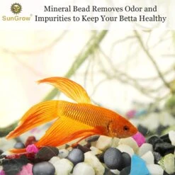 SunGrow Betta Fish Mineral Balls Calcium Supplement For Shrimp & Crayfish Aquarium Decor & Water Conditioner Accessories -Pet Supplies Store 326829 PT2. AC SS1800 V1691606857