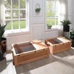 Unipaws Wooden Tortoise House -Pet Supplies Store 352899 PT3. AC SS1800 V1657657094