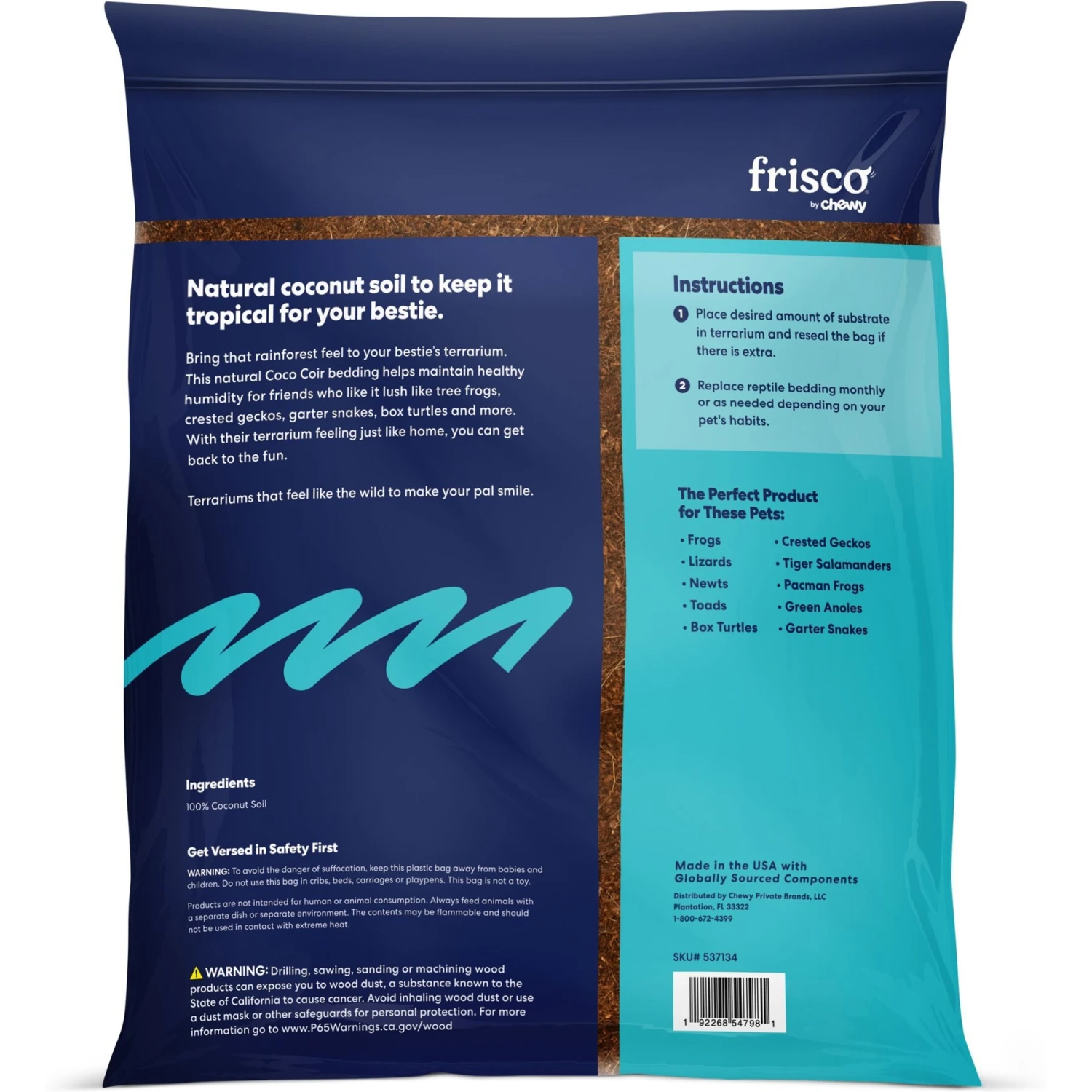 Frisco Coco Coir Reptile Bedding 4 Frisco Coco Coir Reptile Bedding - Image 2