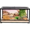REPTI ZOO Front Double Hinge Door With PVC Background Reptile Glass Terrarium Tank, 50-gal -Pet Supplies Store 575502 MAIN. AC SS1800 V1657805257