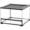 REPTI ZOO Ventilated Reptile Glass Terrarium
