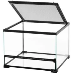 REPTI ZOO Ventilated Reptile Glass Terrarium -Pet Supplies Store 575518 PT2. AC SS1800 V1657824428