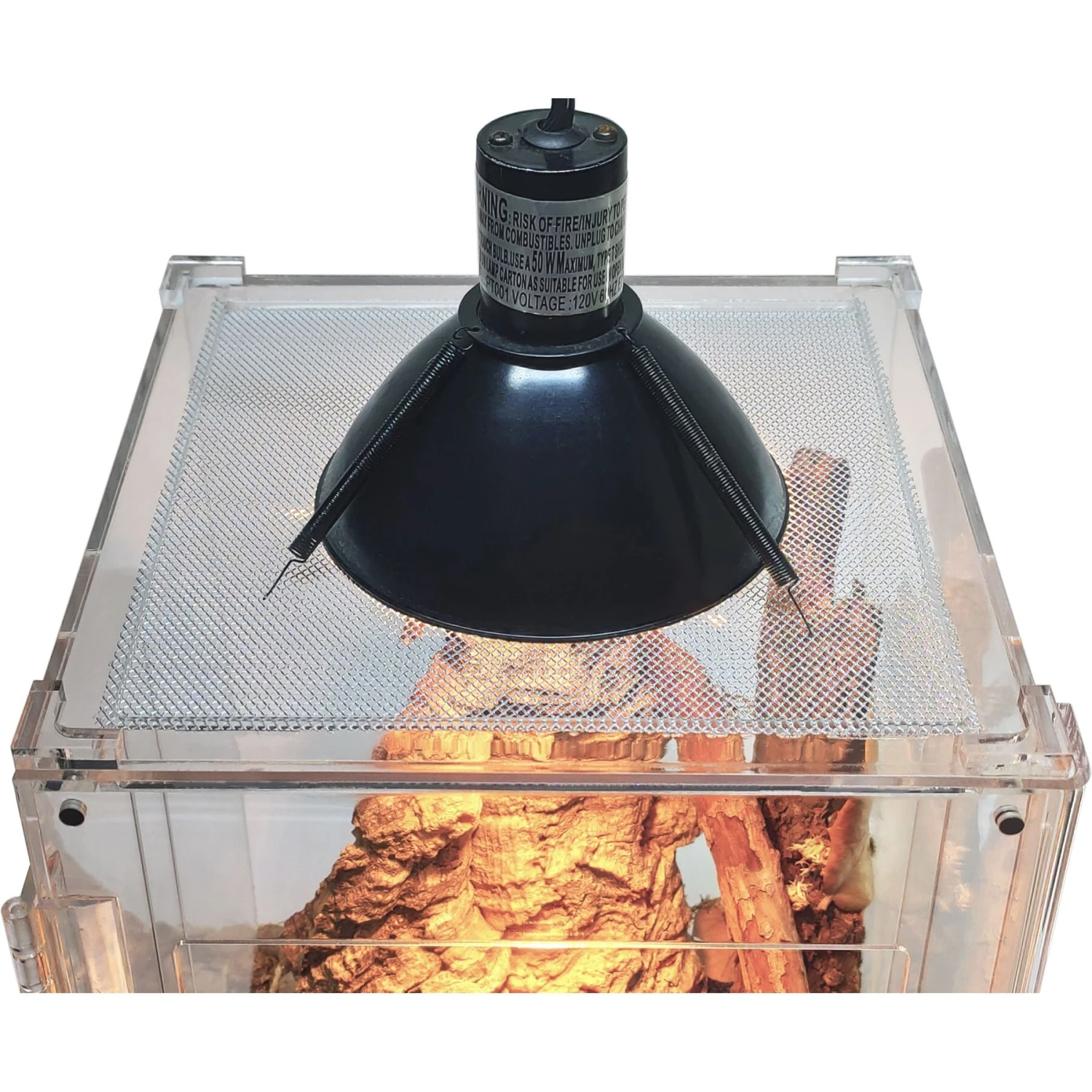 HerpCult Acrylic Front-Opening Reptile Enclosure, 3.3-gal 5 HerpCult Acrylic Front-Opening Reptile Enclosure, 3.3-gal - Image 3