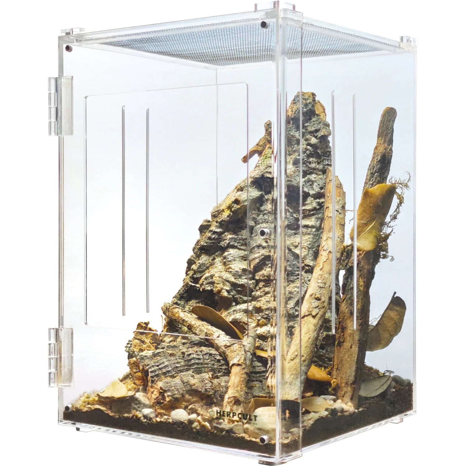 HerpCult Acrylic Front-Opening Reptile Enclosure, 3.3-gal 8 HerpCult Acrylic Front-Opening Reptile Enclosure, 3.3-gal - Image 6