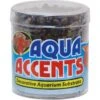 Zoo Med Aqua Accents Dark River Pebbles Decorative Substrate, 0.5-lb Bag