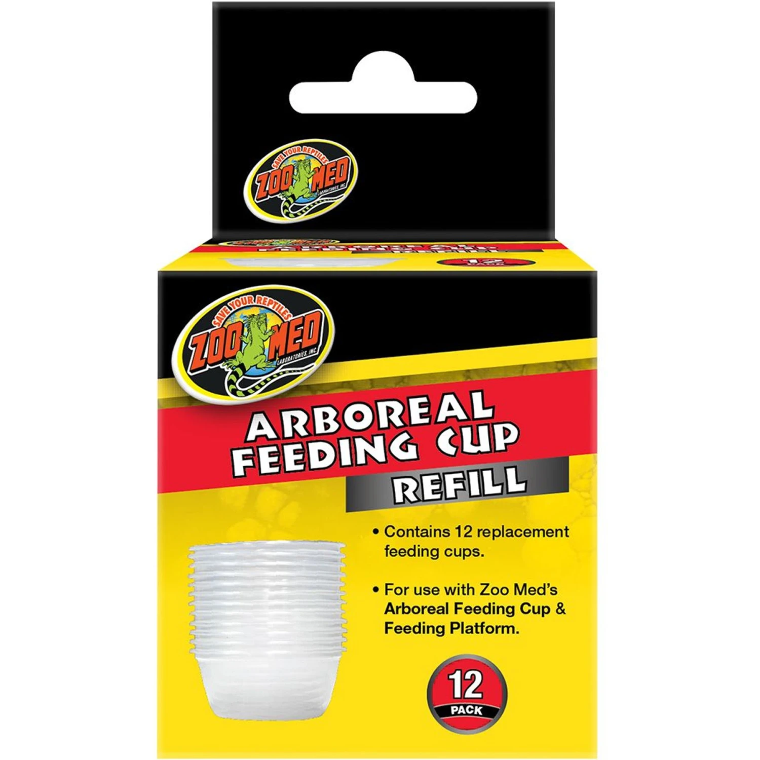 Zoo Med Arboreal Feeding Cup Refill, 12 Count 3 Zoo Med Arboreal Feeding Cup Refill, 12 Count