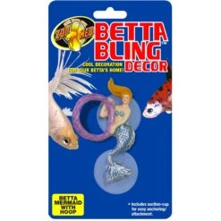 Zoo Med Betta Bling Mermaid With Hoop
