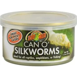 Zoo Med Can O' Silkworms Reptile Food