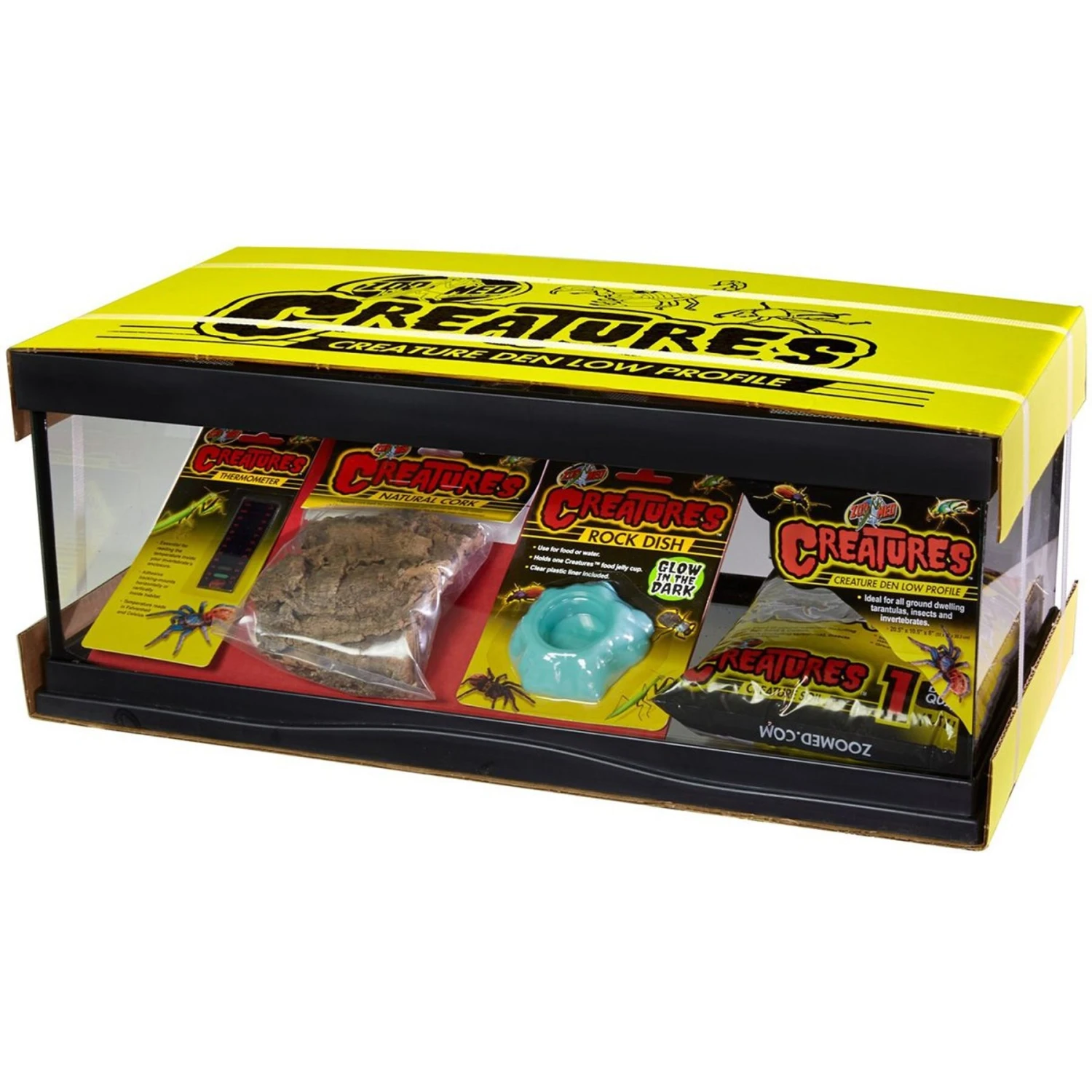 Zoo Med Creatures Den Low Profile Starter Kit, 6-gal 4 Zoo Med Creatures Den Low Profile Starter Kit, 6-gal - Image 2