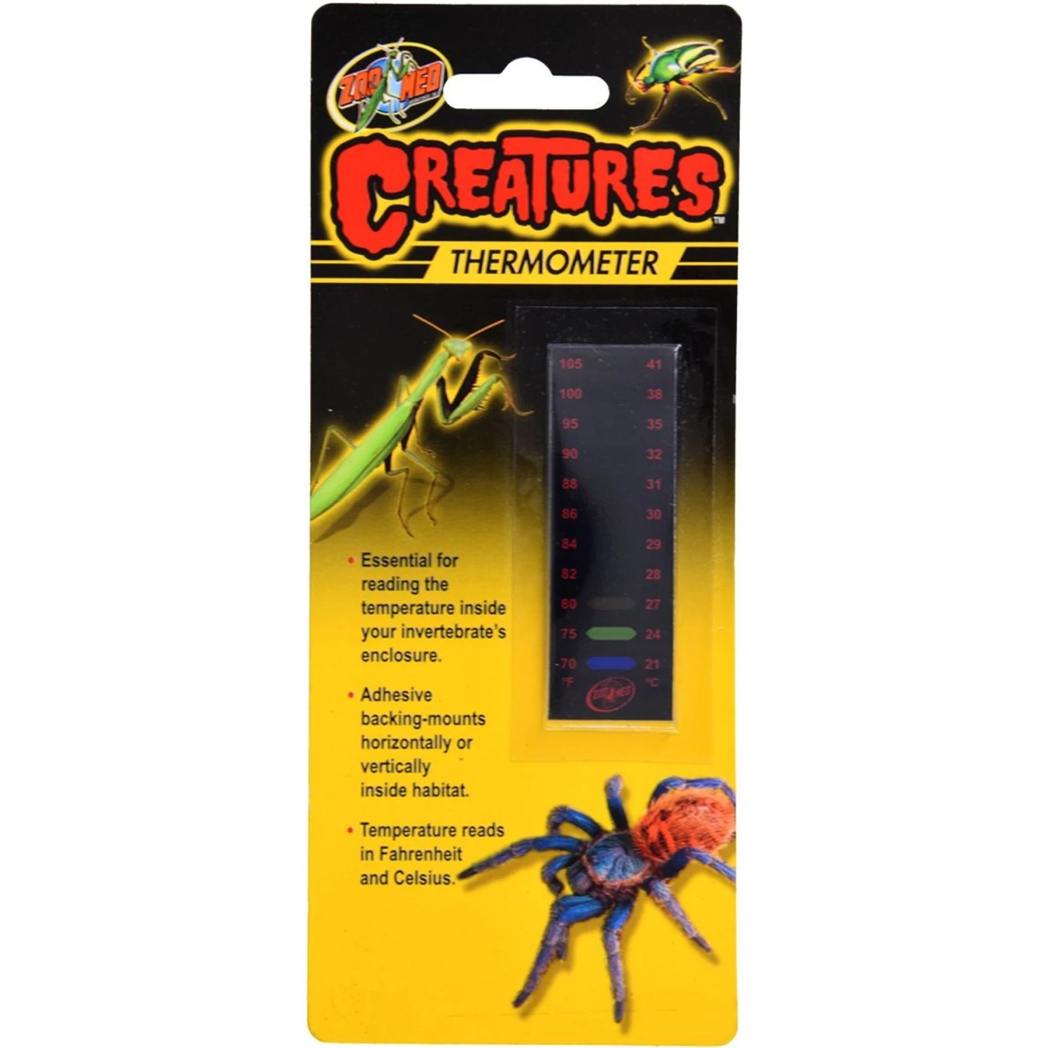 Zoo Med Creatures Thermometer 3 Zoo Med Creatures Thermometer