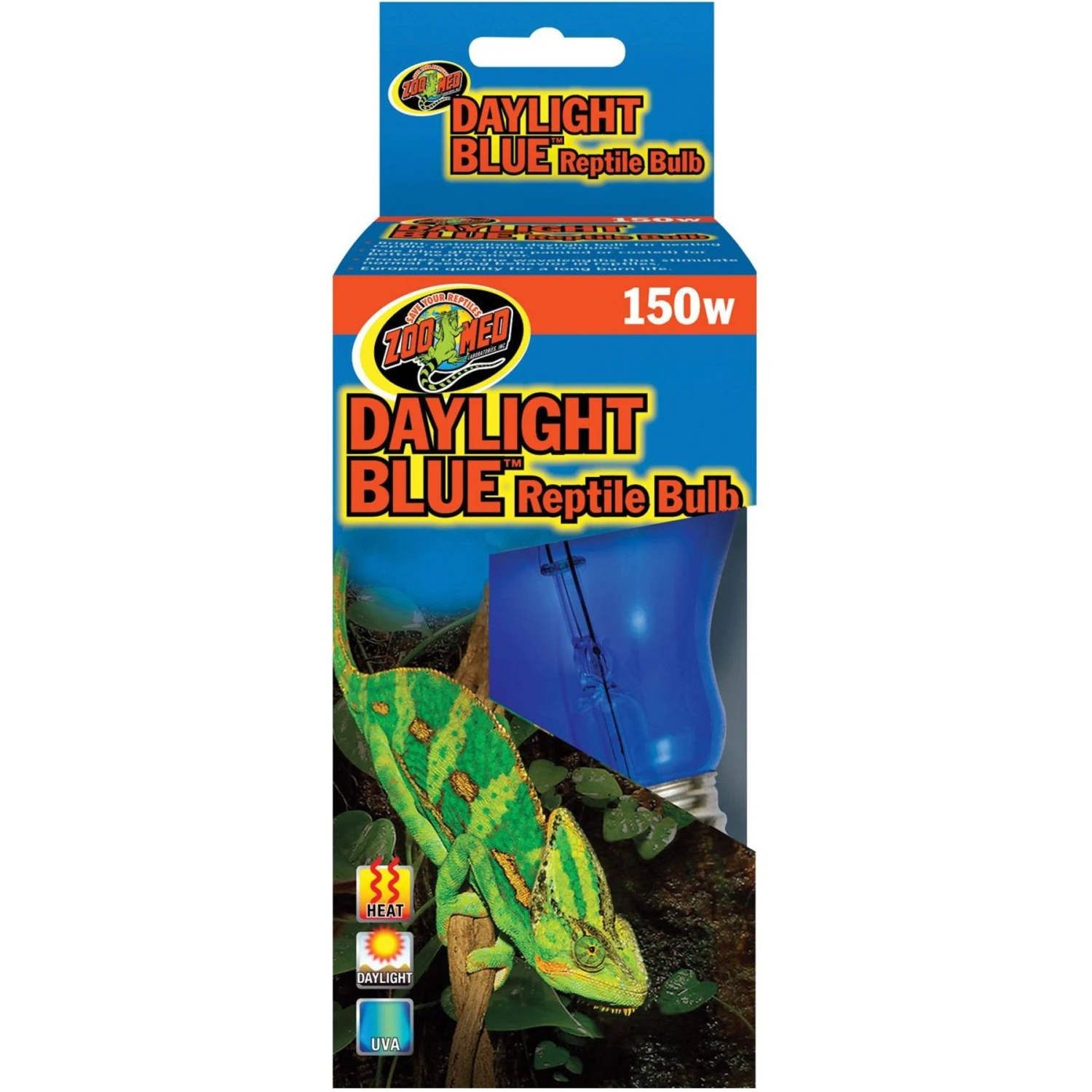 Zoo Med 150 W Daylight Blue Reptile Bulb 3 Zoo Med 150 W Daylight Blue Reptile Bulb