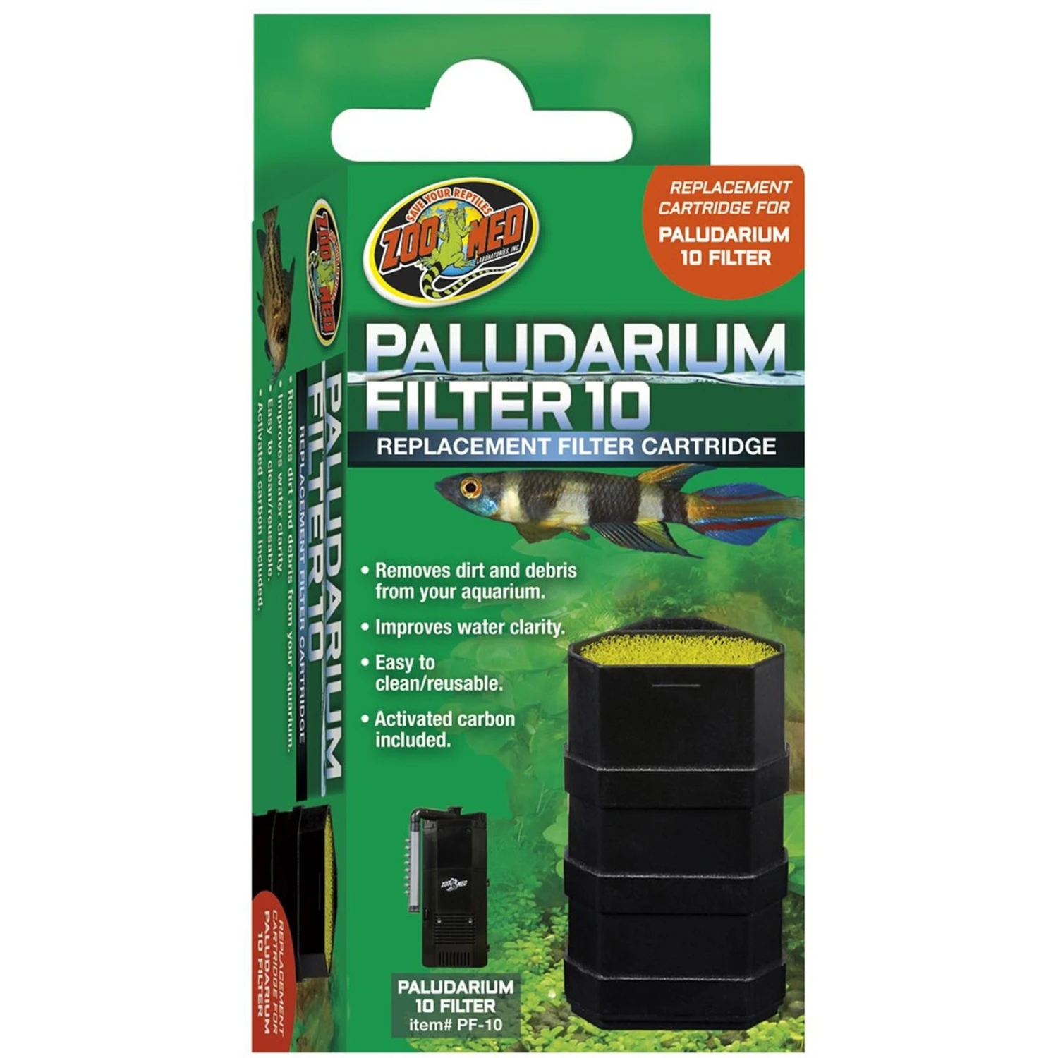 Zoo Med Paludarium Filter Replacement Cartridge 3 Zoo Med Paludarium Filter Replacement Cartridge