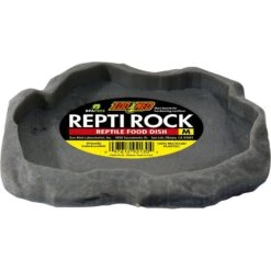 Zoo Med Repti Rock Food Dish Reptile Feeder