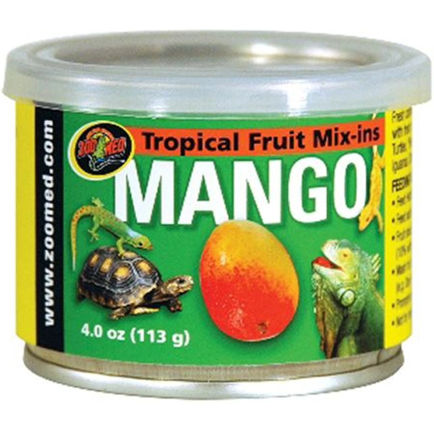 Zoo Med Tropical Fruit Mango Mix-ins Reptile Food, 4-oz Bag 3 Zoo Med Tropical Fruit Mango Mix-ins Reptile Food, 4-oz Bag