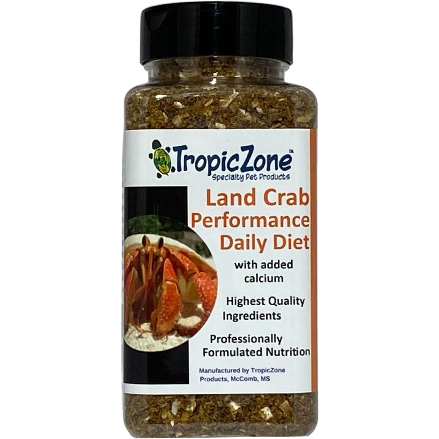 TropicZone Land Crab Performance Daily Diet Reptile Food 3 TropicZone Land Crab Performance Daily Diet Reptile Food