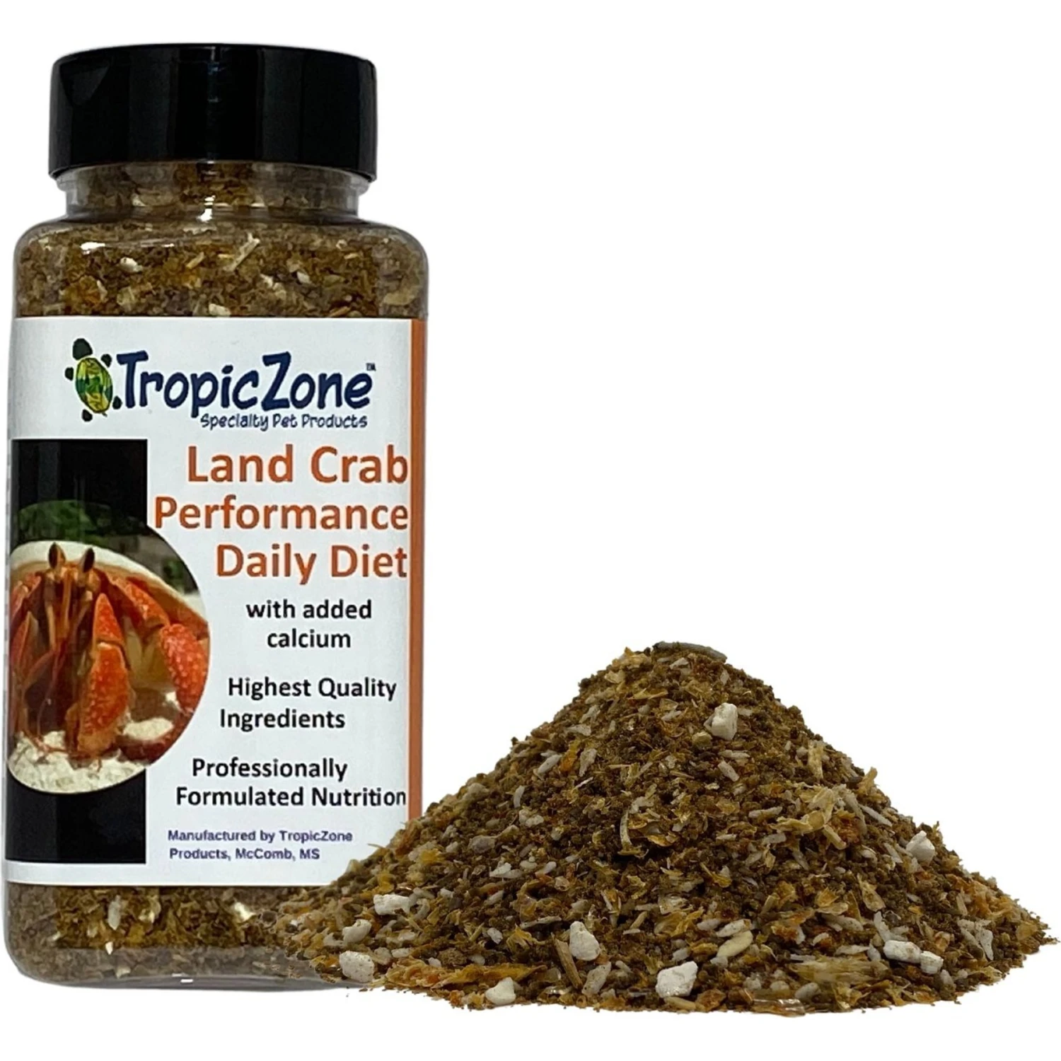 TropicZone Land Crab Performance Daily Diet Reptile Food 6 TropicZone Land Crab Performance Daily Diet Reptile Food - Image 4