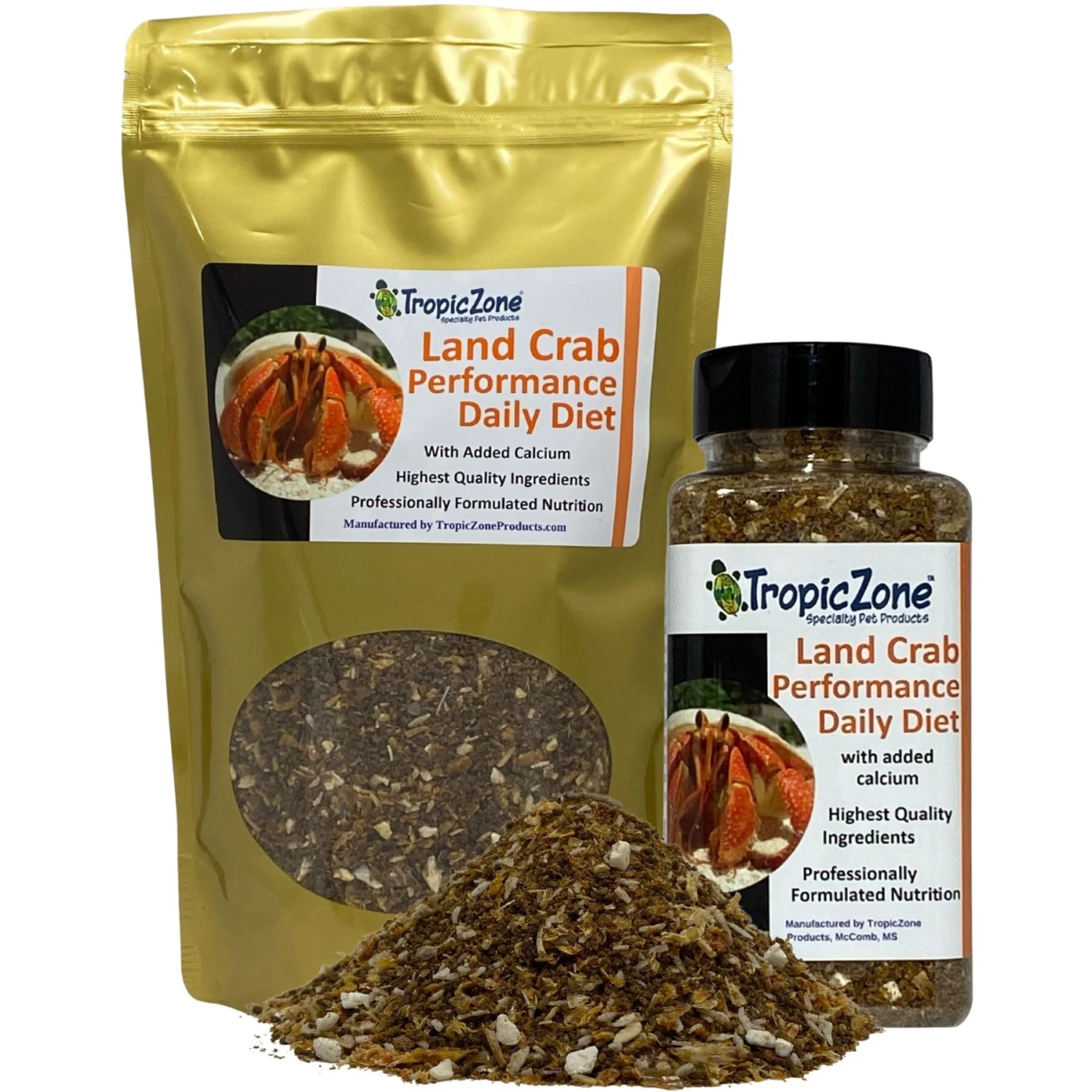 TropicZone Land Crab Performance Daily Diet Reptile Food 7 TropicZone Land Crab Performance Daily Diet Reptile Food - Image 5