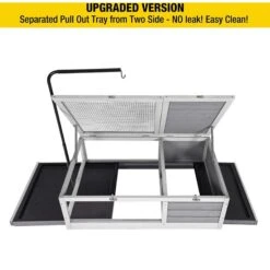 Aivituvin Wooden Tortoise & Reptile Habitat Cage -Pet Supplies Store 696854 PT3. AC SS1800 V1672168951