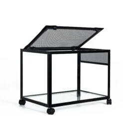 OiiBO Knock Down Glass Terrarium With Wheels, Black, 27-gal -Pet Supplies Store 697566 PT2. AC SS1800 V1667518093