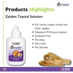 Zymox Zylafen Reptile Topical Solution, 1.25-oz Bottle -Pet Supplies Store 705534 PT2. AC SS1800 V1671733249