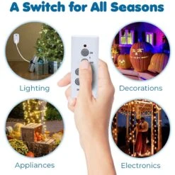 SunGrow Remote Control Outlet Plug For Aquarium Lights, Dog & Cat Heating Pad, Fan & Food Dispenser 11 SunGrow Remote Control Outlet Plug For Aquarium Lights, Dog & Cat Heating Pad, Fan & Food Dispenser -Pet Supplies Store 712894 PT3. AC SS1800 V1703880892