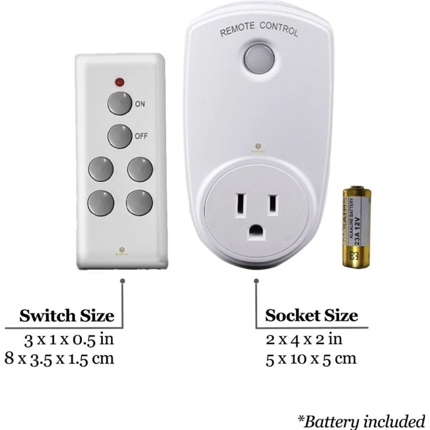 SunGrow Remote Control Outlet Plug For Aquarium Lights, Dog & Cat Heating Pad, Fan & Food Dispenser 8 SunGrow Remote Control Outlet Plug For Aquarium Lights, Dog & Cat Heating Pad, Fan & Food Dispenser - Image 6