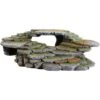Penn-Plax Reptology Shale Scape Step Ledge & Cave Lizard Hideout, Large