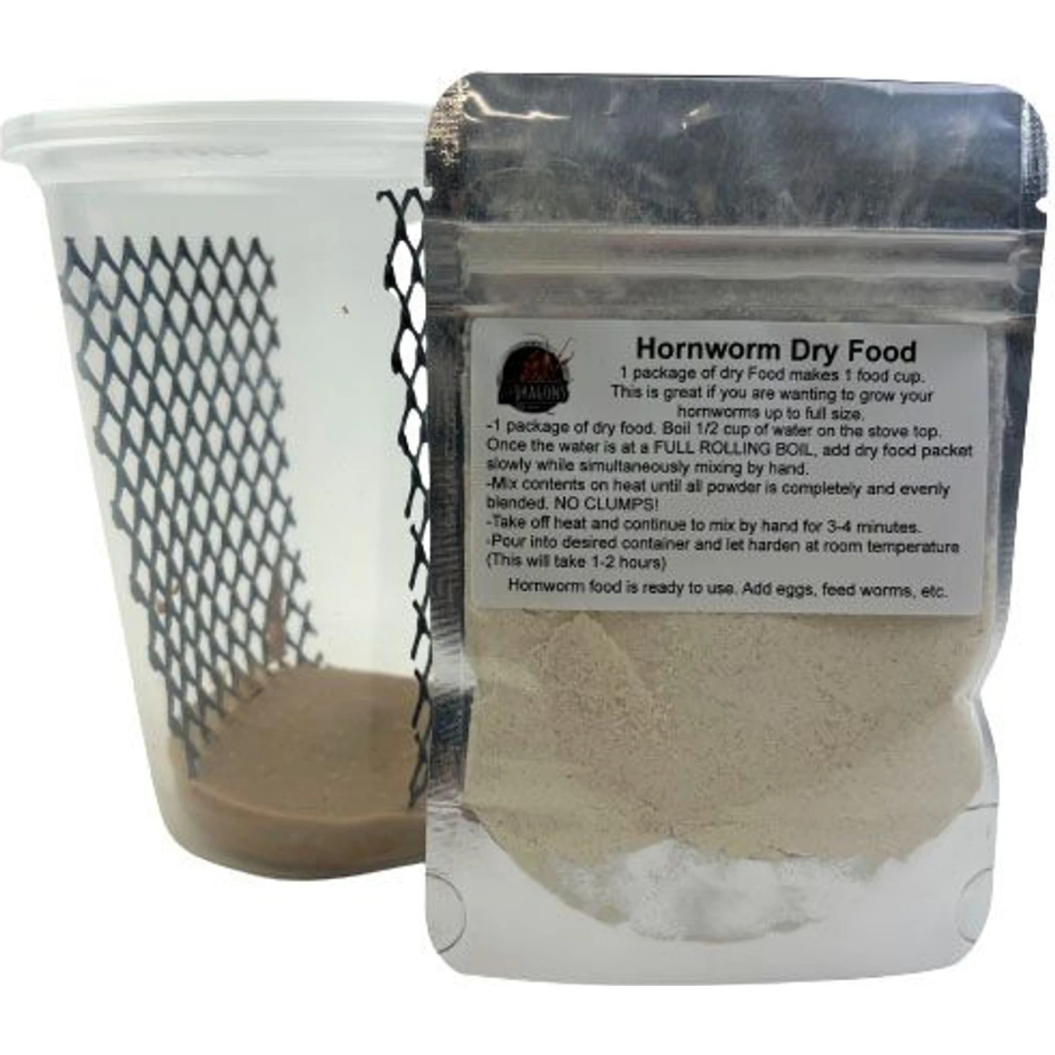 ABDragons Hornworm Dry Reptile Food 6 ABDragons Hornworm Dry Reptile Food - Image 4