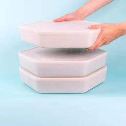 The Bug Factory Mealworm Growing Pod Reptile Feeder, White & Green -Pet Supplies Store 750414 PT6. AC SS1800 V1673952392