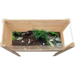 Coziwow Wooden Turtle Tanks Tortoise House -Pet Supplies Store 762150 PT3. AC SS1800 V1679615925