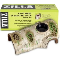 Zilla Rapid Sense Decor Poplar Log Reptile Deicer
