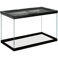 Aqueon Forge Metal Aquarium Stand, Black & Brown & Zilla Desert Reptile Terrarium Starter Kit With Light & Heat -Pet Supplies Store 811510 PT8. AC SS1800 V1679069716