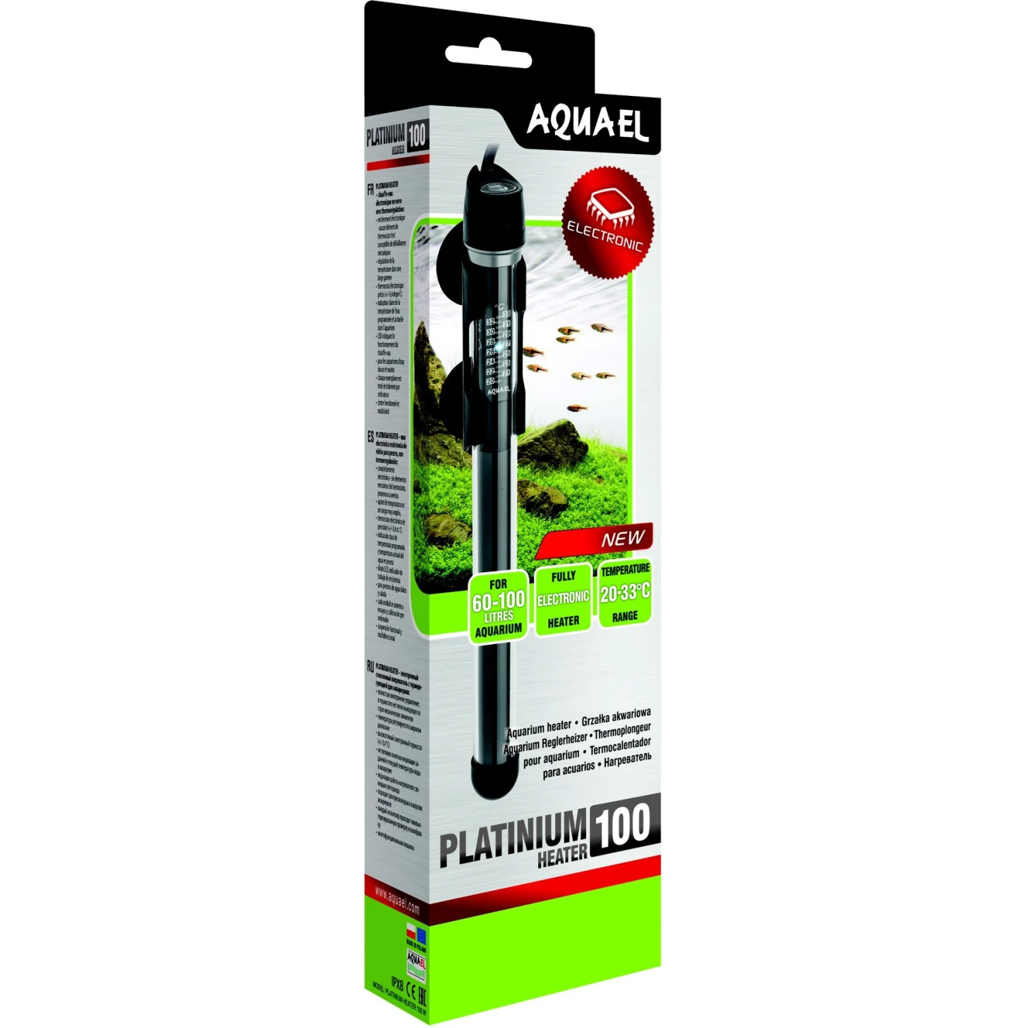 Aquael Platinium 100W Glass Heater 3 Aquael Platinium 100W Glass Heater