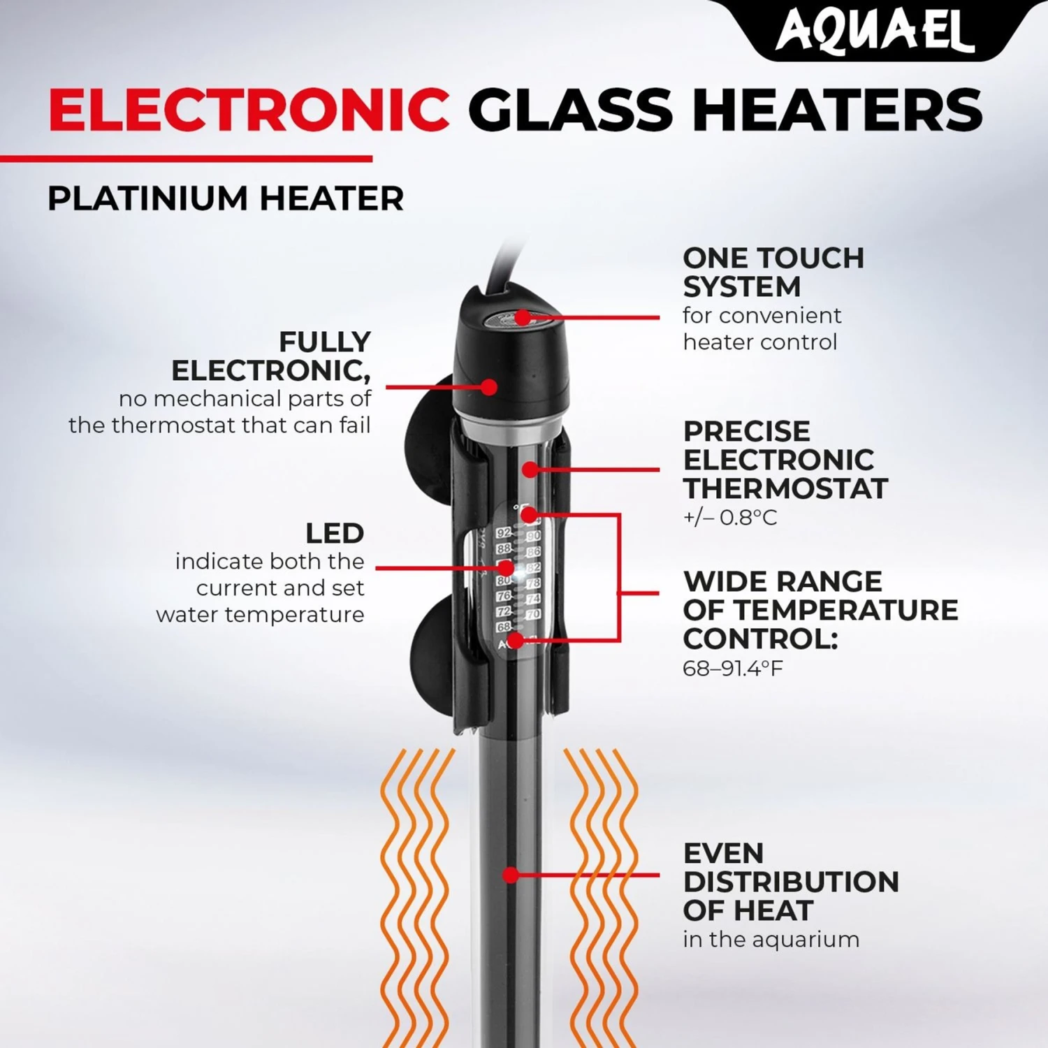 Aquael Platinium 100W Glass Heater 5 Aquael Platinium 100W Glass Heater - Image 3