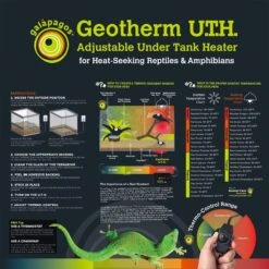 Galapagos Geotherm Under Reptile Tank Heater, Black -Pet Supplies Store 864550 PT5. AC SS1800 V1685465424