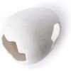 Galapagos Ceramic Egg Reptile Hideout, White, Medium, 6.3x5.12-in -Pet Supplies Store 864582 MAIN. AC SS1800 V1685459921