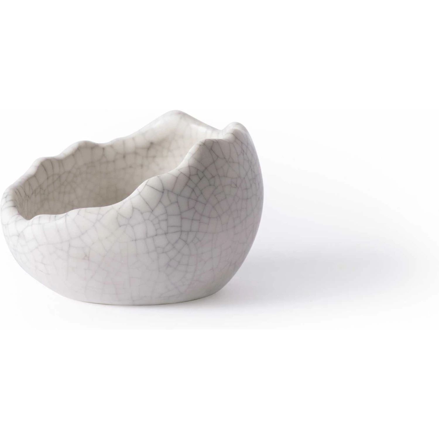 Galapagos Ceramic Egg Reptile Bowl, White 3 Galapagos Ceramic Egg Reptile Bowl, White