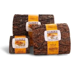 Fluker's Critter Cavern Half Log Reptile Hideout -Pet Supplies Store 867054 PT2. AC SS1800 V1688651111