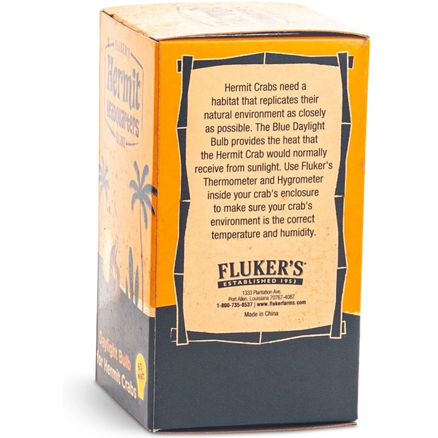 Fluker's Hermit Headquarters Daylight Incandescent Hermit Crab Bulb 6 Fluker's Hermit Headquarters Daylight Incandescent Hermit Crab Bulb - Image 4