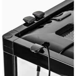 REPTI ZOO Tempered Glass Reptile Terrarium, Black -Pet Supplies Store 891438 PT5. AC SS1800 V1687786487