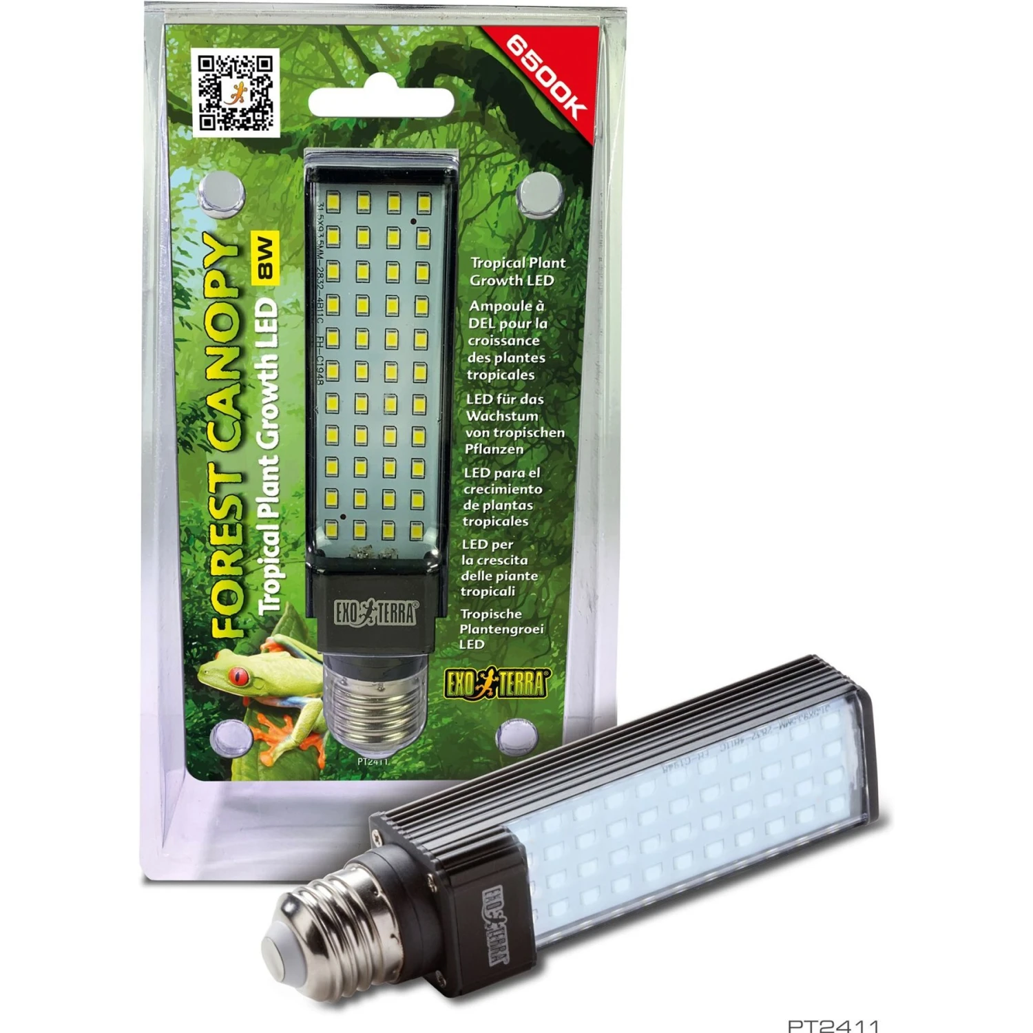 Exo Terra 8-watts Forest Canopy LED Reptile Bulb 4 Exo Terra 8-watts Forest Canopy LED Reptile Bulb - Image 2