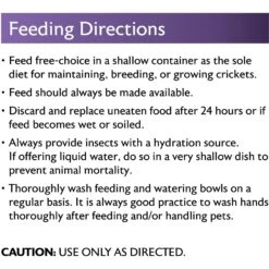 Mazuri Maintenance Cricket Food, 5-lb Bag -Pet Supplies Store 918446 PT5. AC SS1800 V1689965079