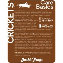 Josh's Frogs Pinhead Banded Crickets Live Feed Reptile Food -Pet Supplies Store 928694 PT1. AC SS1800 V1692301057